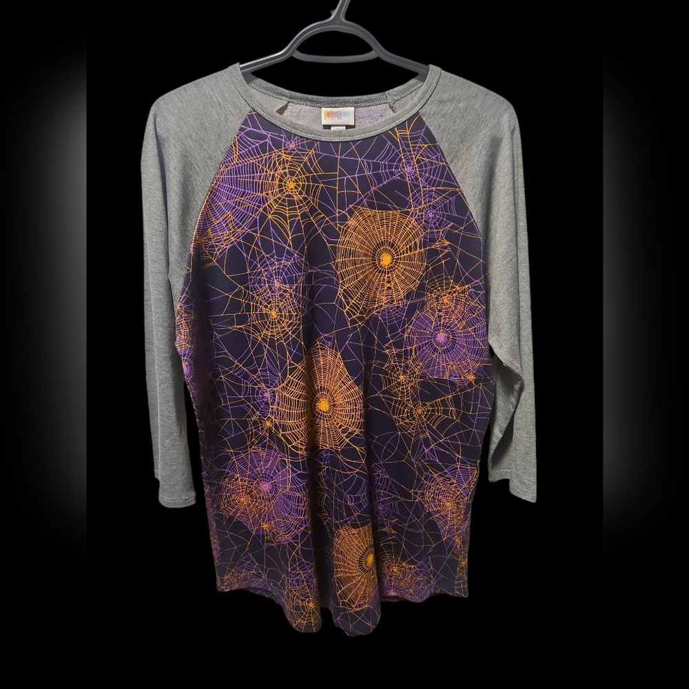 NW/OT LuLaRoe Large Randy with Spider Webs